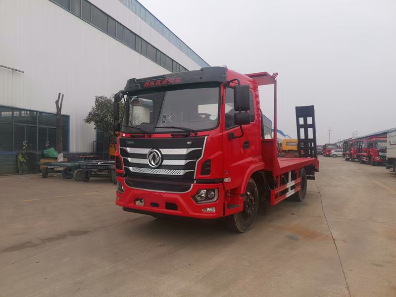 國六東風(fēng)錦程單橋平板運輸車